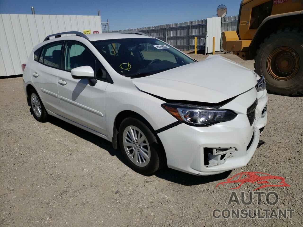 SUBARU IMPREZA 2018 - 4S3GTAB66J3735188