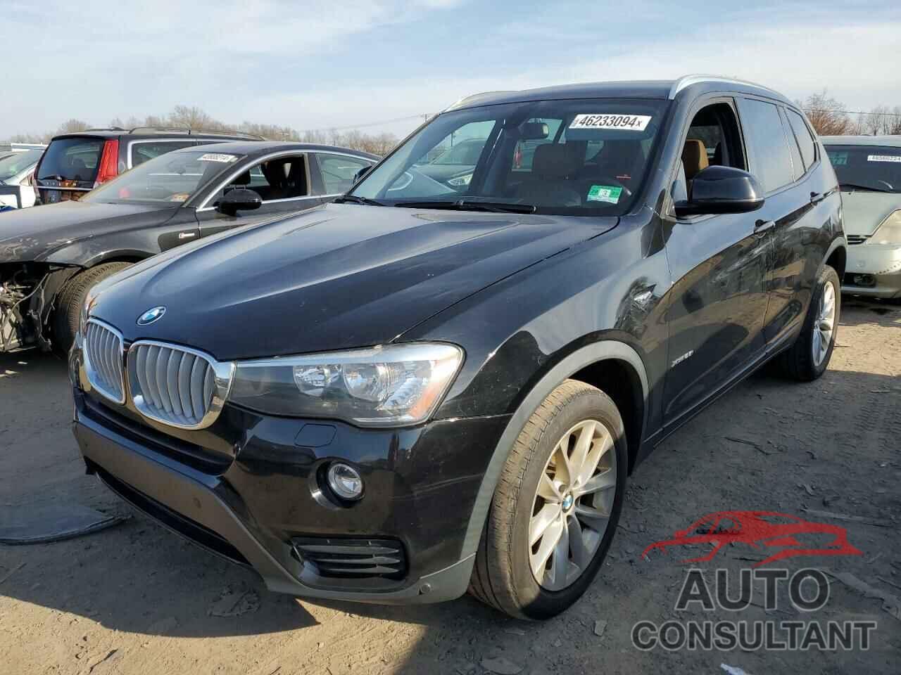 BMW X3 2016 - 5UXWX9C52G0D69603