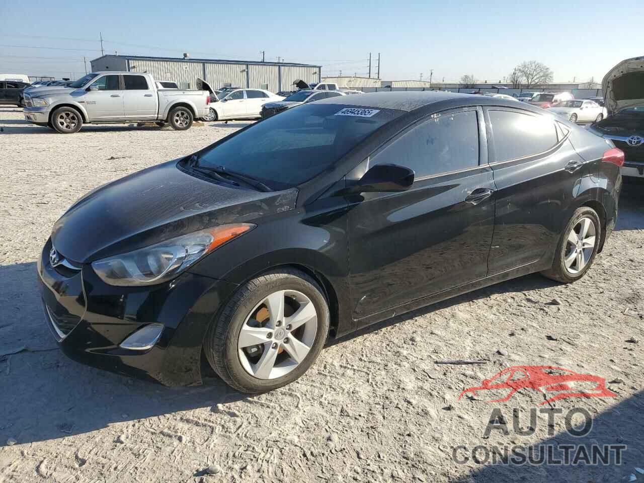 HYUNDAI ELANTRA 2013 - KMHDH4AE6DU857283