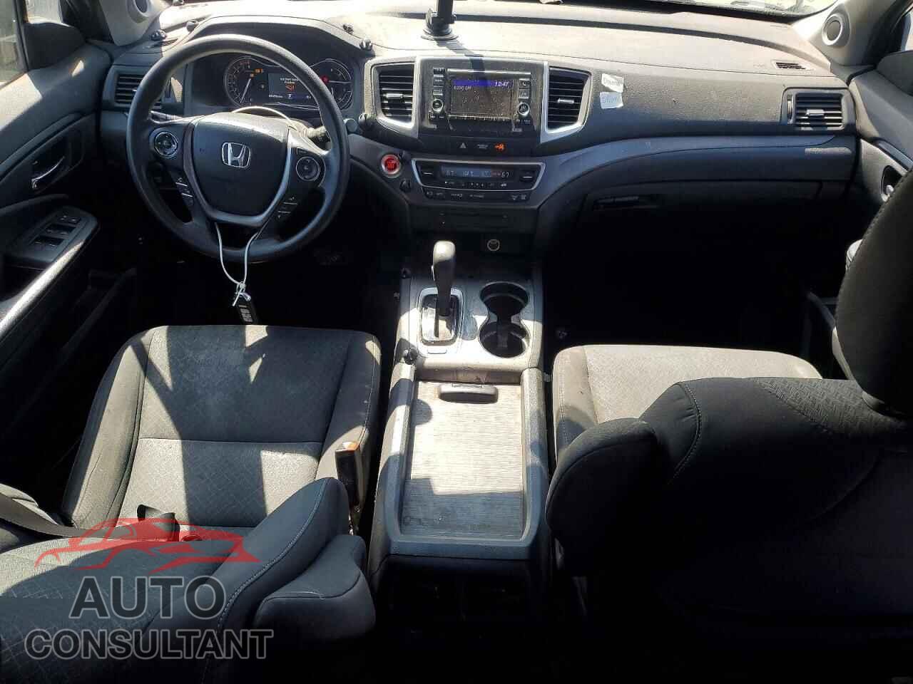 HONDA RIDGELINE 2017 - 5FPYK2F49HB006869