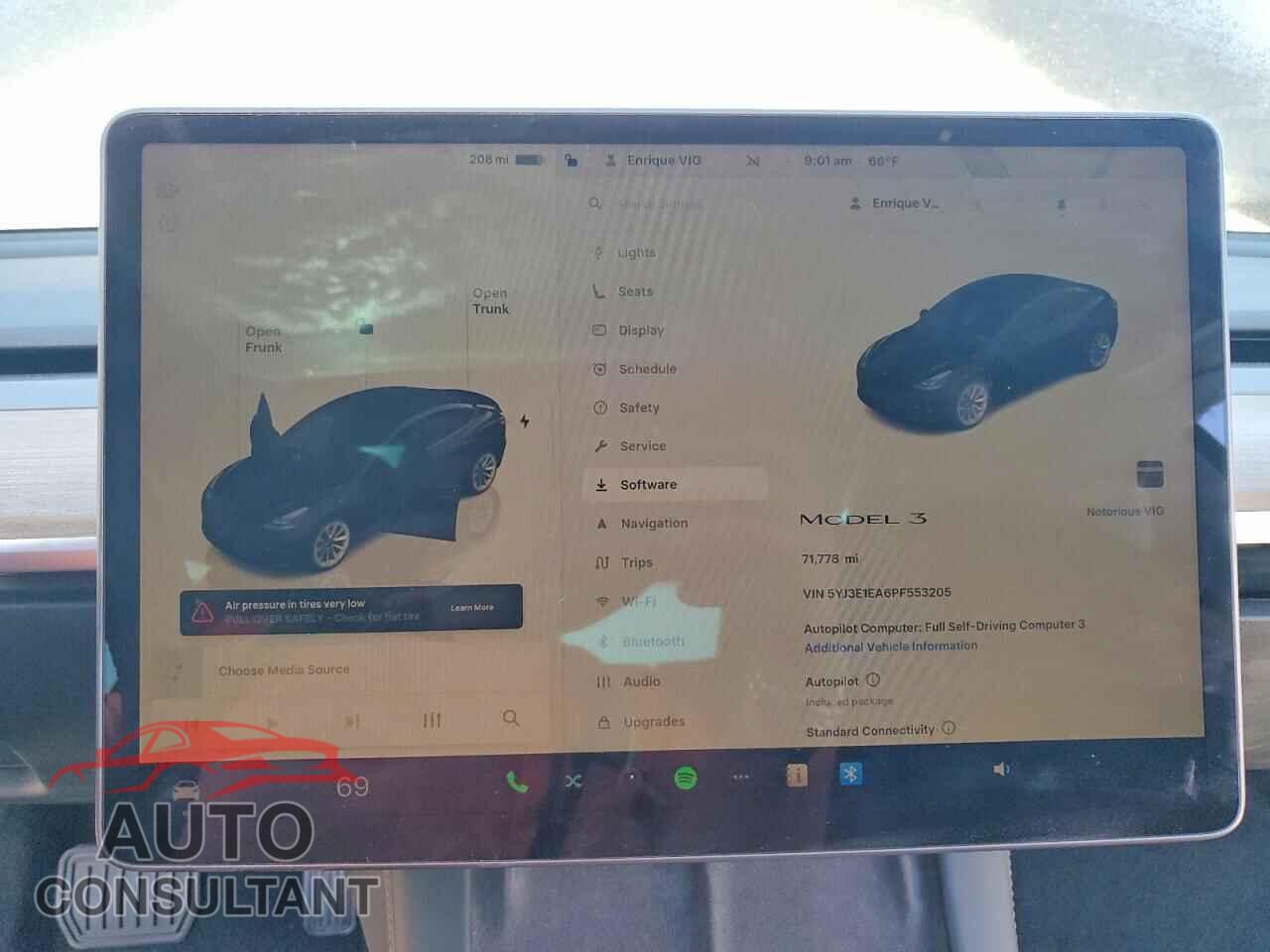 TESLA MODEL 3 2023 - 5YJ3E1EA6PF553205