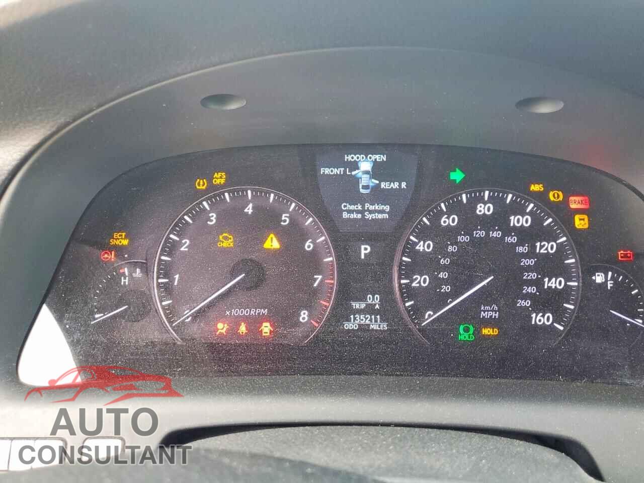 LEXUS LS500 2010 - JTHGL1EF9A5041206