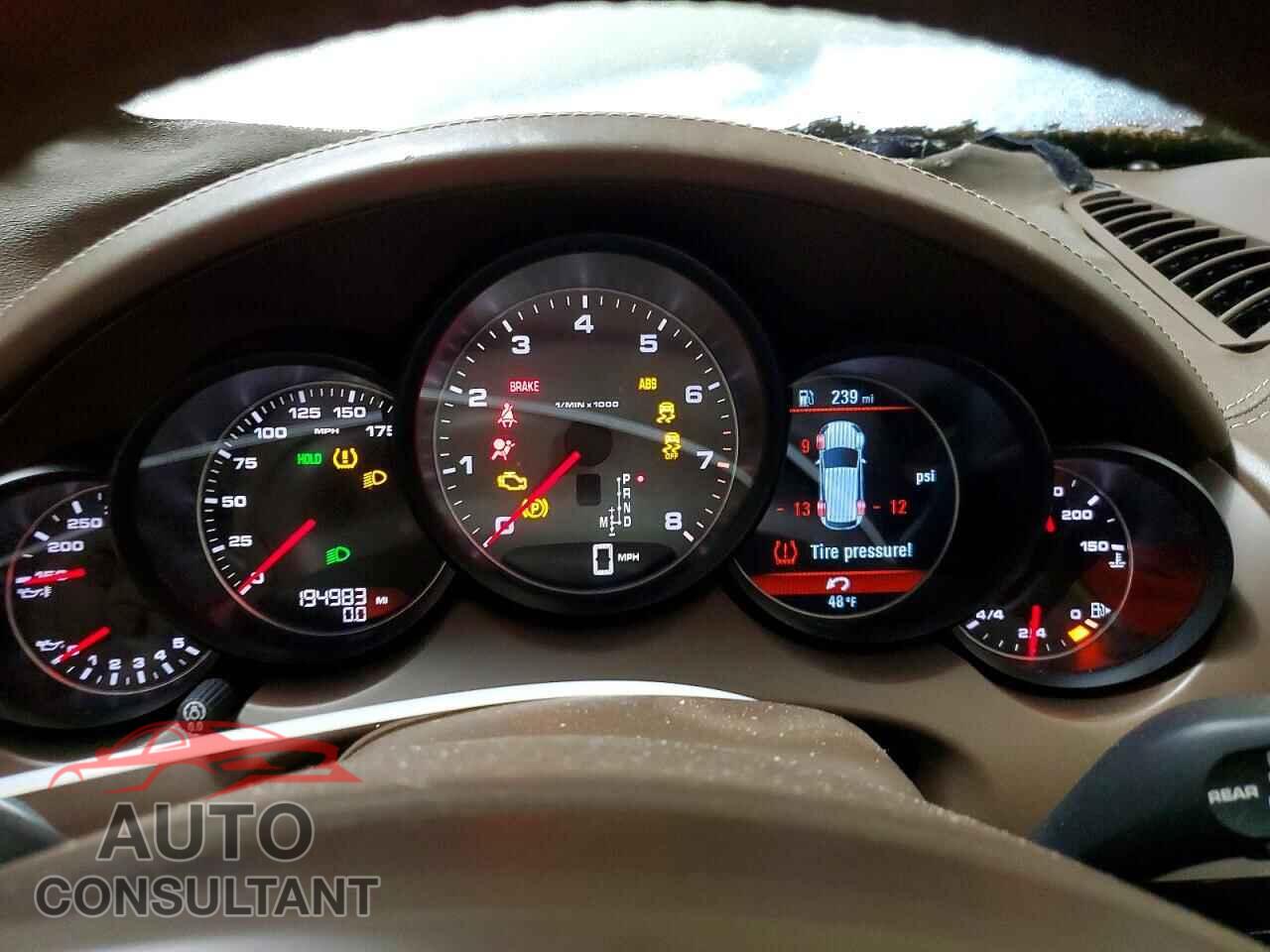 PORSCHE CAYENNE 2012 - WP1AB2A26CLA48341