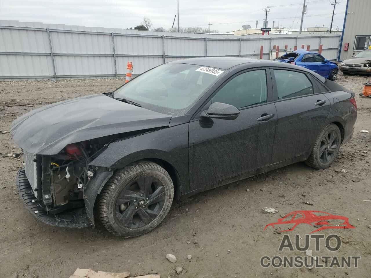 HYUNDAI ELANTRA 2022 - KMHLM4AJ0NU027808
