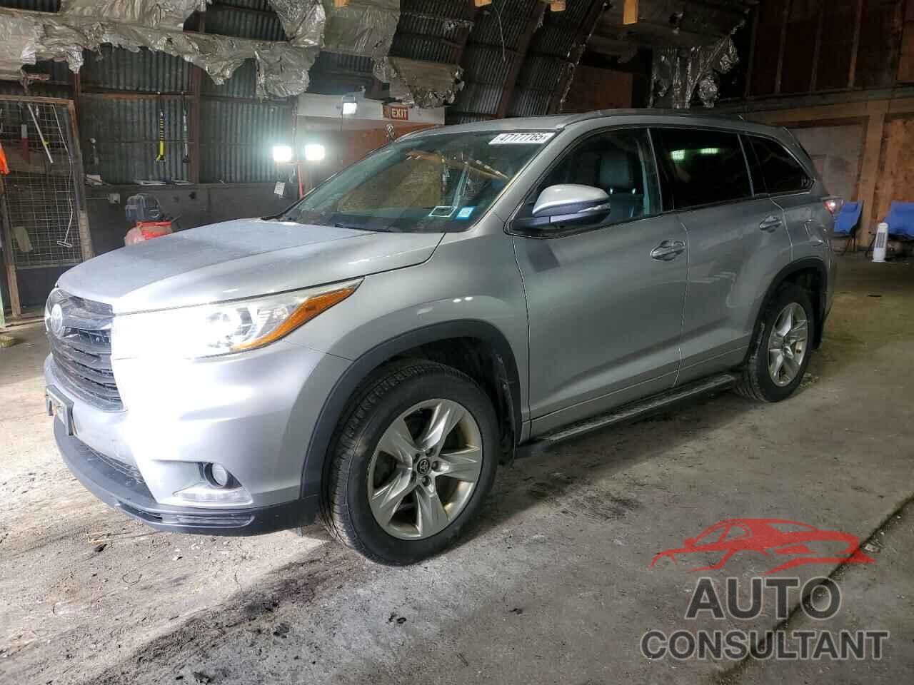 TOYOTA HIGHLANDER 2016 - 5TDDKRFH1GS283223