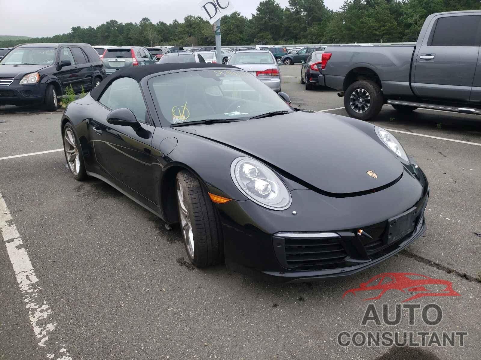 PORSCHE 911 2017 - WP0CA2A93HS142734