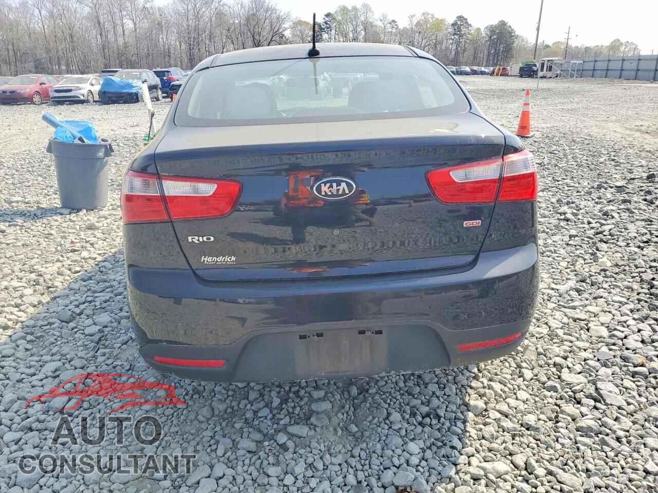 KIA RIO 2013 - KNADM4A38D6200582