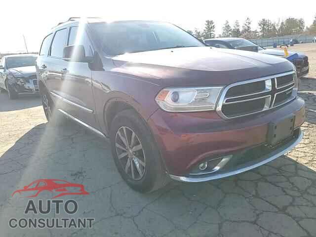 DODGE DURANGO 2016 - 1C4RDJDG2GC346732
