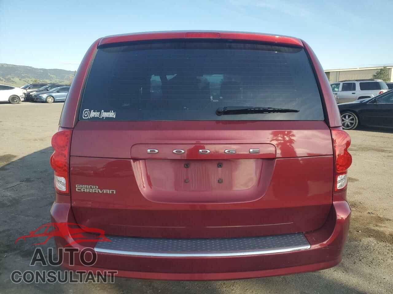 DODGE CARAVAN 2016 - 2C4RDGBG2GR134782