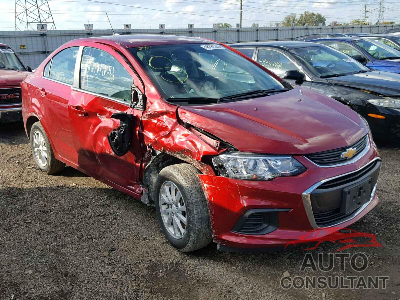 CHEVROLET SONIC 2017 - 1G1JD5SH1H4126082