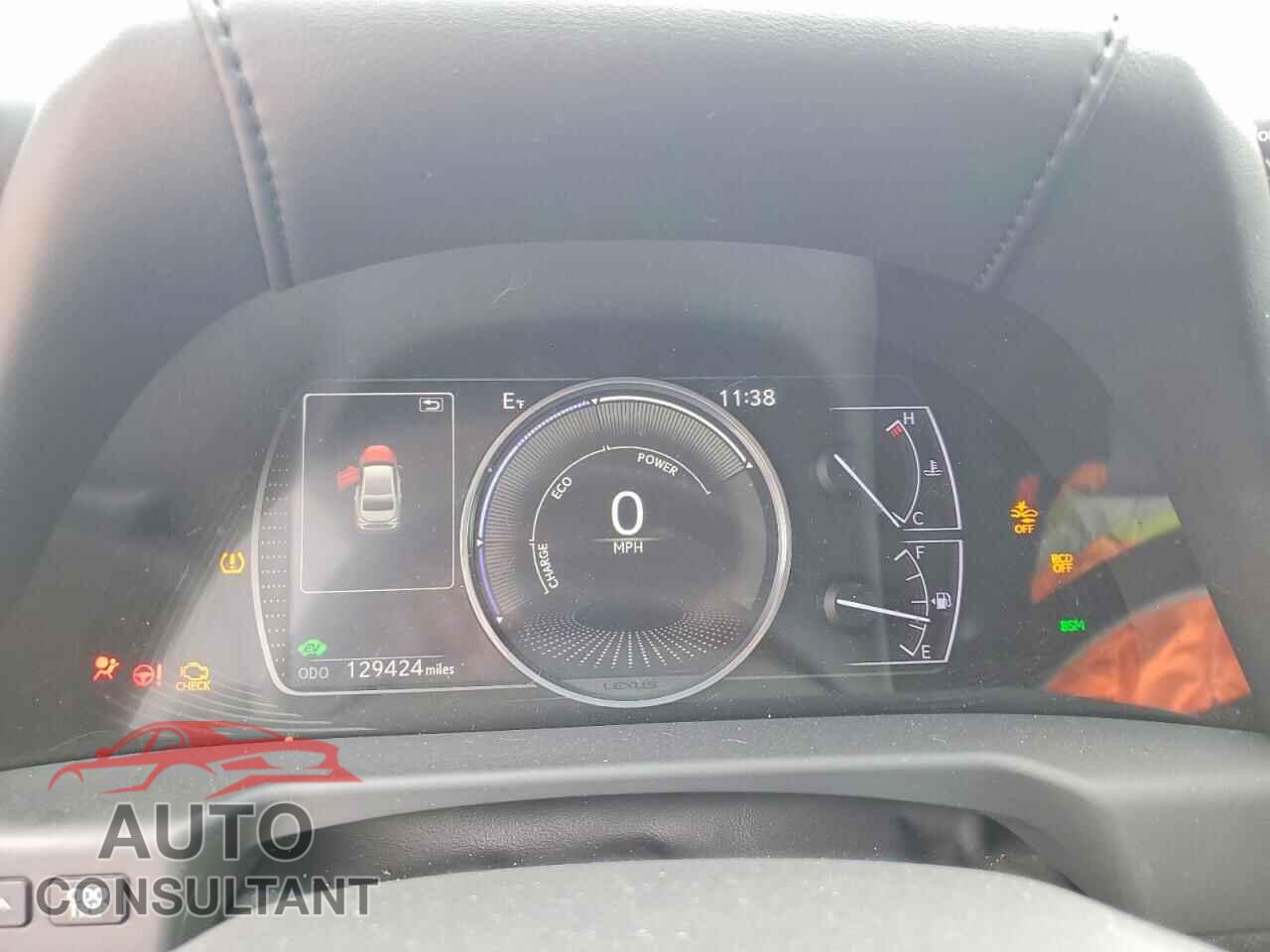 LEXUS ES300 2019 - JTHB21B19K2029307