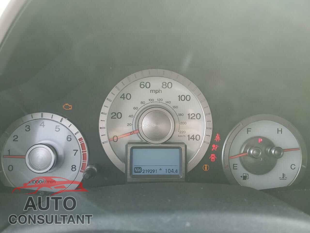 HONDA PILOT 2010 - 5FNYF3H95AB003016