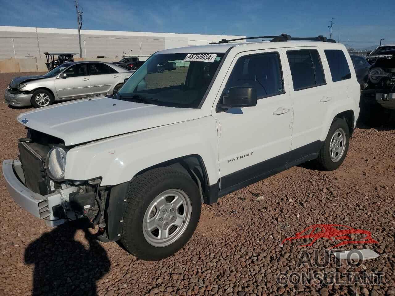 JEEP PATRIOT 2016 - 1C4NJPBB5GD532647