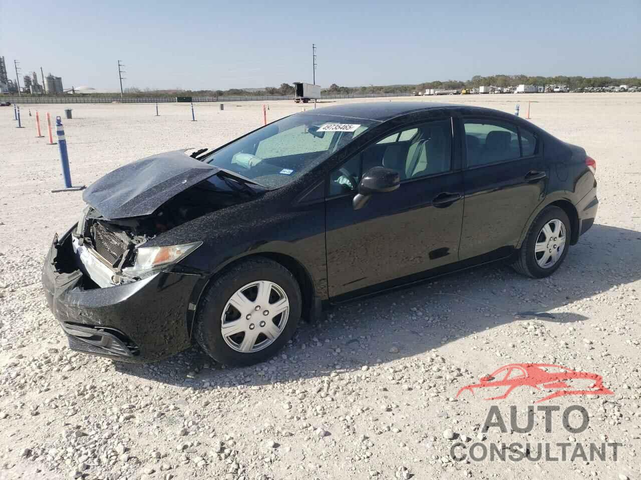 HONDA CIVIC 2013 - 19XFB2F51DE253621