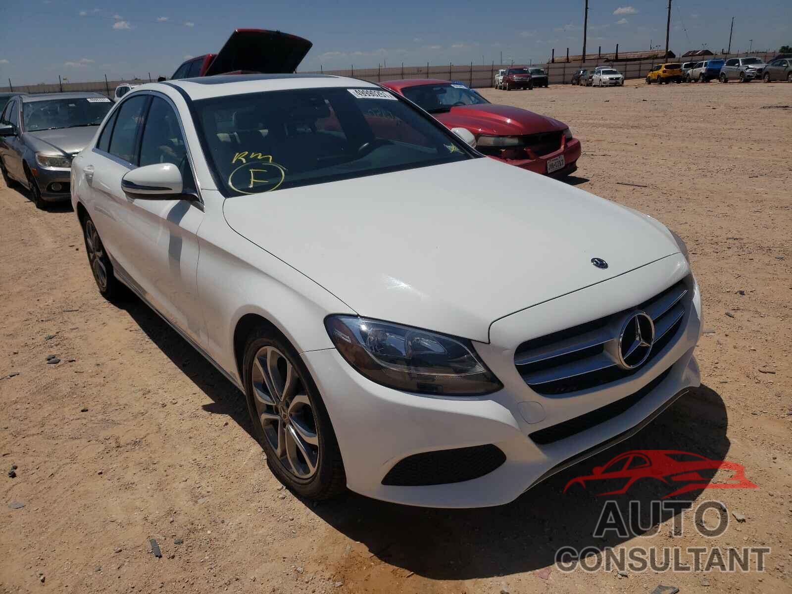 MERCEDES-BENZ C CLASS 2018 - 55SWF4JBXJU238083