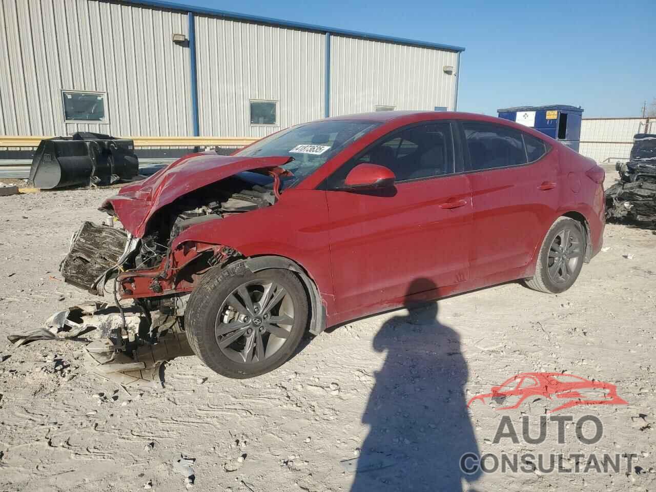 HYUNDAI ELANTRA 2018 - 5NPD84LF4JH250198