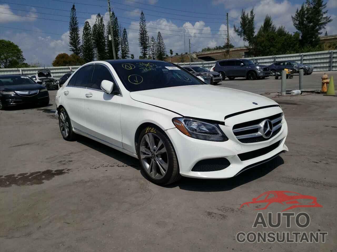 MERCEDES-BENZ C-CLASS 2018 - WDDWF4JB9JR392785