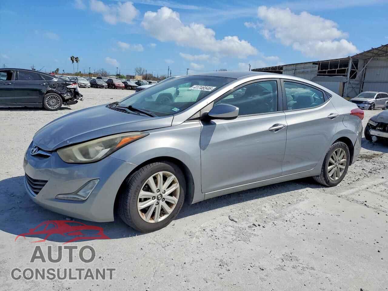 HYUNDAI ELANTRA 2014 - KMHDH4AEXEU083315