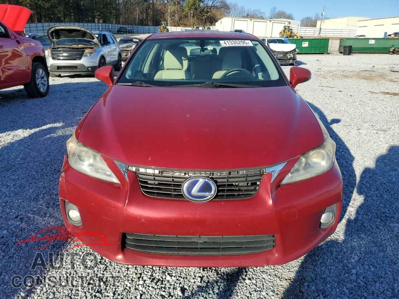 LEXUS CT 200 2011 - JTHKD5BH5B2036799