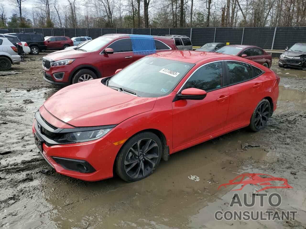 HONDA CIVIC 2019 - 2HGFC2F87KH536082