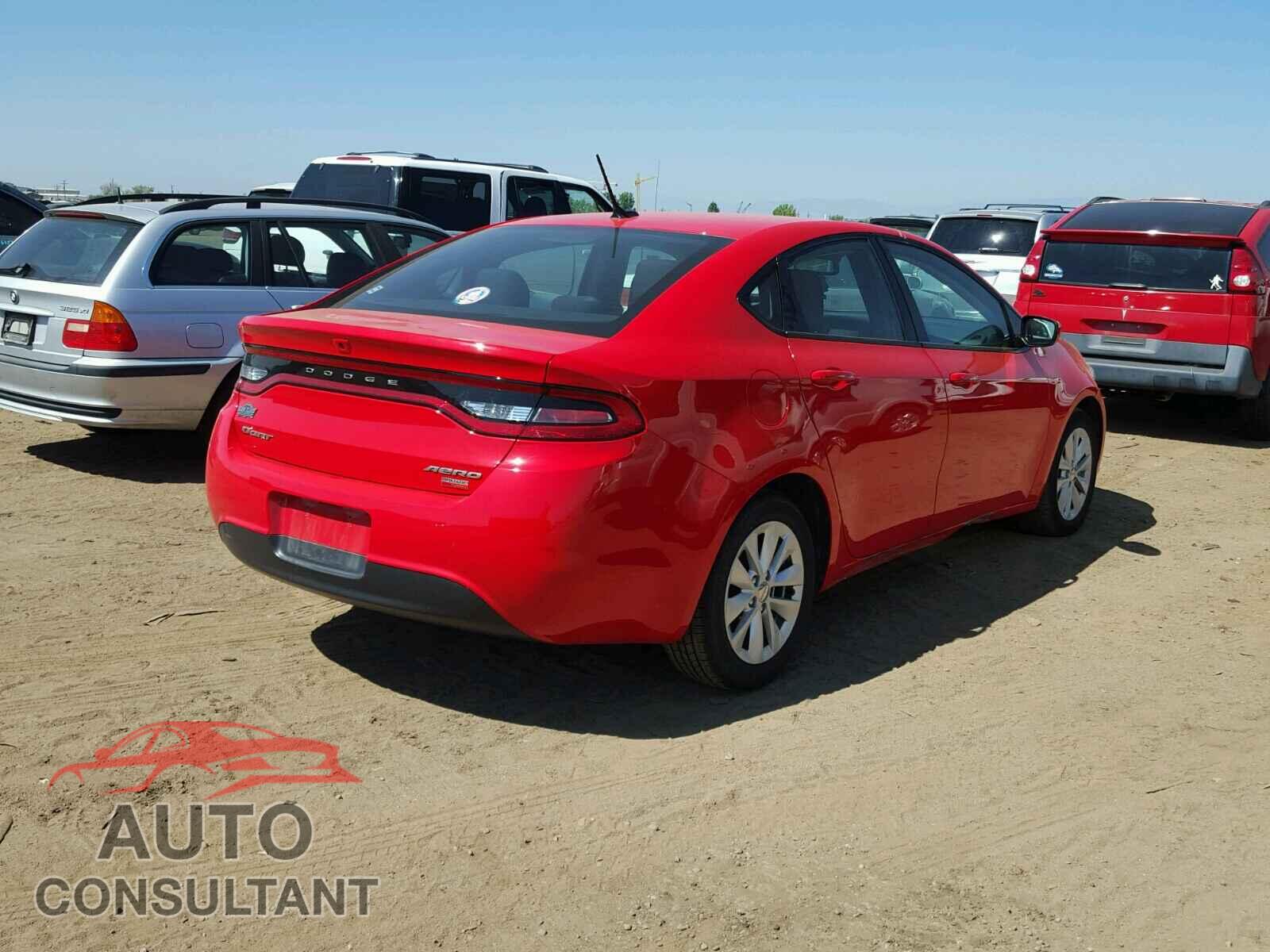 DODGE DART 2016 - 1C3CDFDH3GD625455