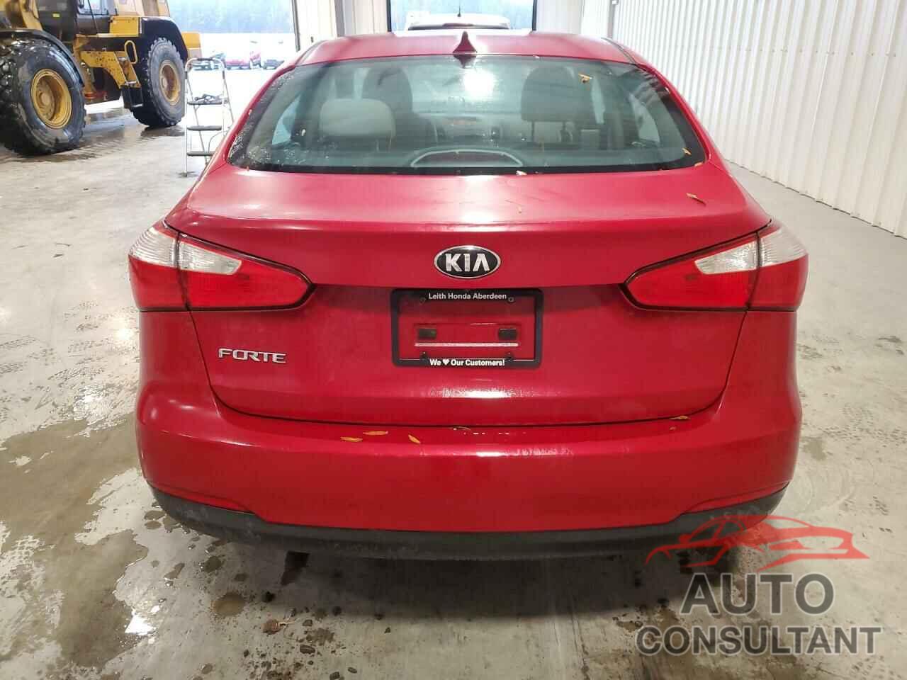 KIA FORTE 2016 - KNAFX4A65G5551745