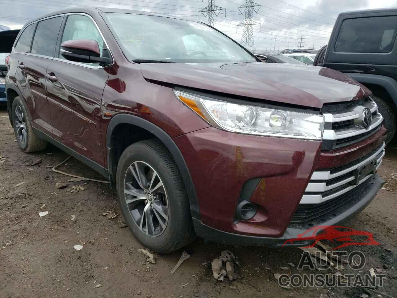 TOYOTA HIGHLANDER 2019 - 5TDBZRFH1KS715353
