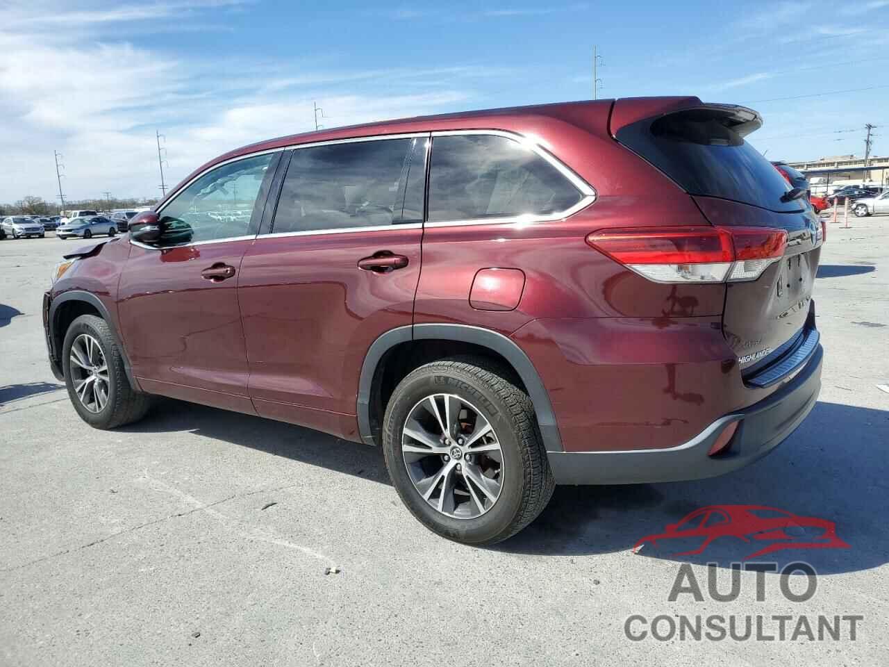 TOYOTA HIGHLANDER 2017 - 5TDZZRFH4HS202508