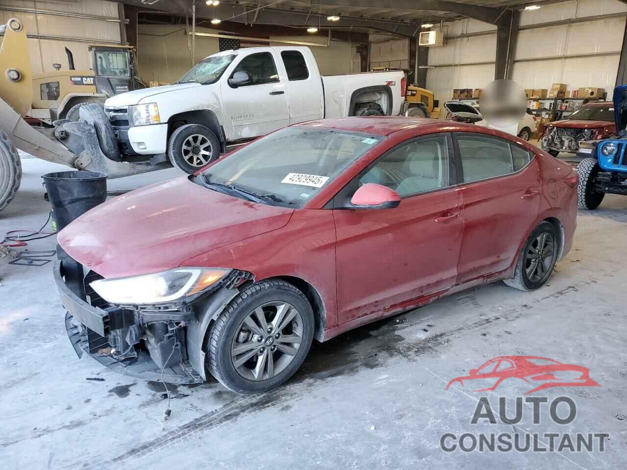 HYUNDAI ELANTRA 2017 - KMHD84LF3HU207855