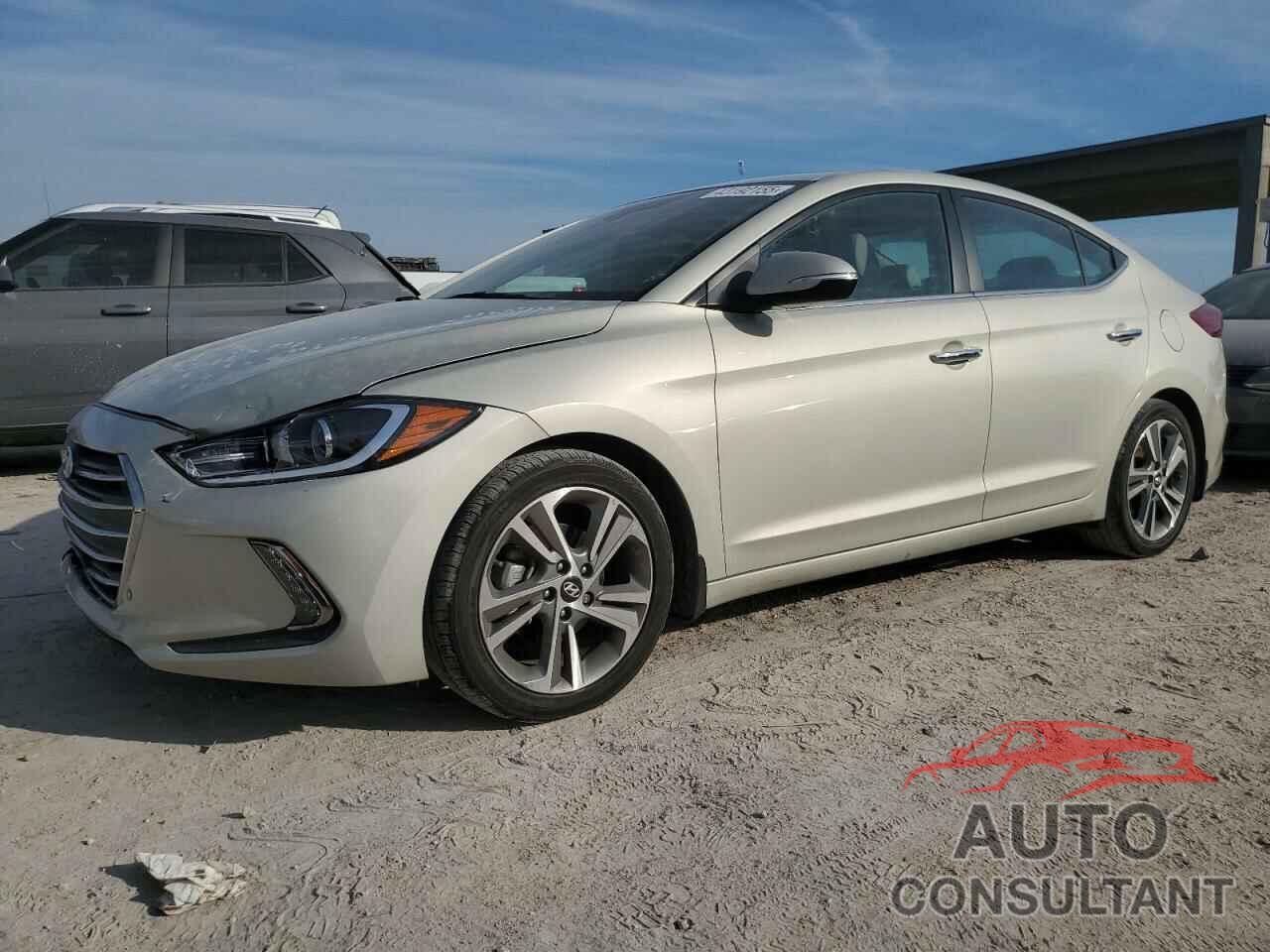 HYUNDAI ELANTRA 2017 - KMHD84LF4HU358302