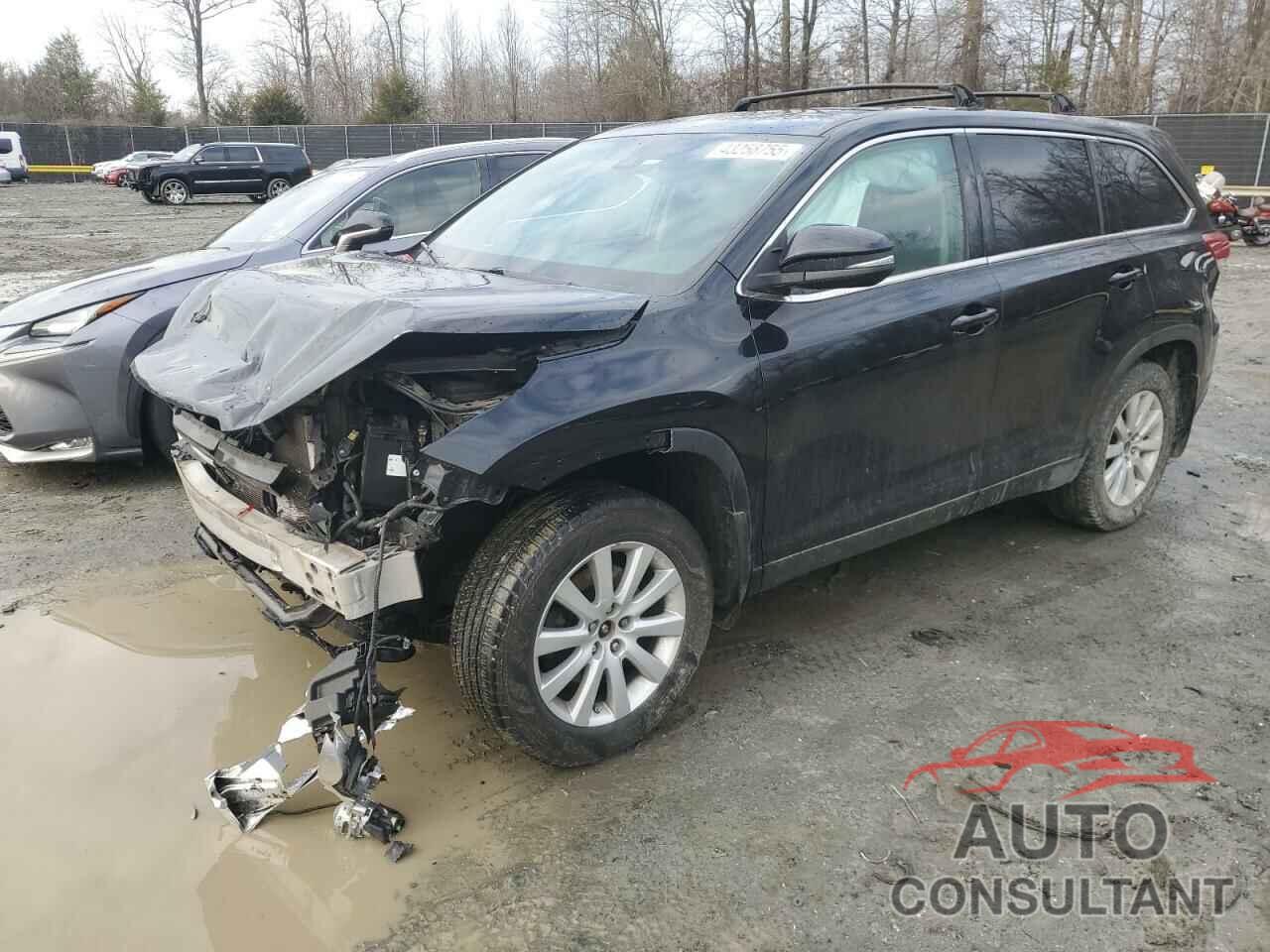TOYOTA HIGHLANDER 2019 - 5TDZARFH1KS045048