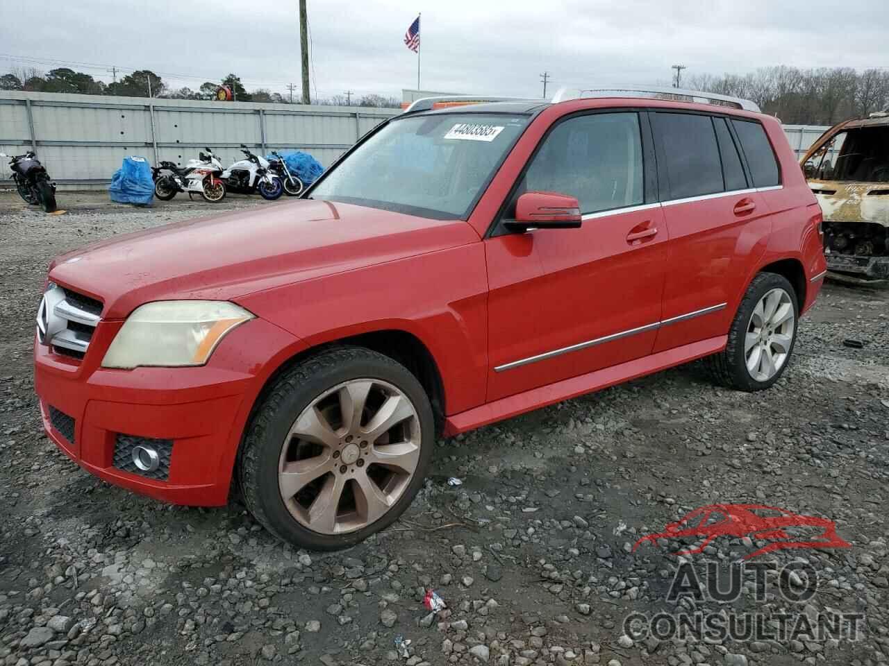 MERCEDES-BENZ GLK-CLASS 2010 - WDCGG5GBXAF350615