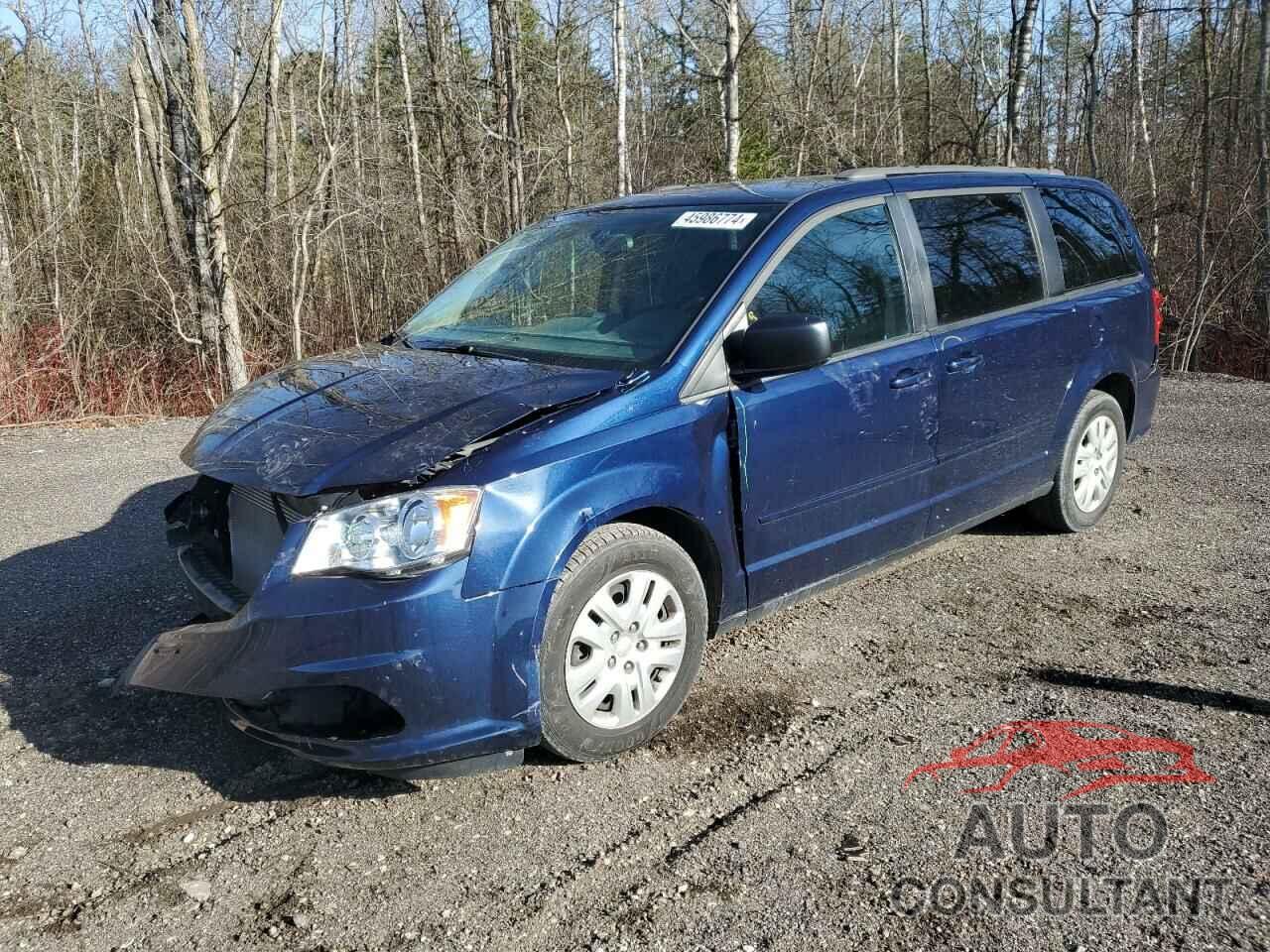 DODGE CARAVAN 2017 - 2C4RDGBG0HR879001