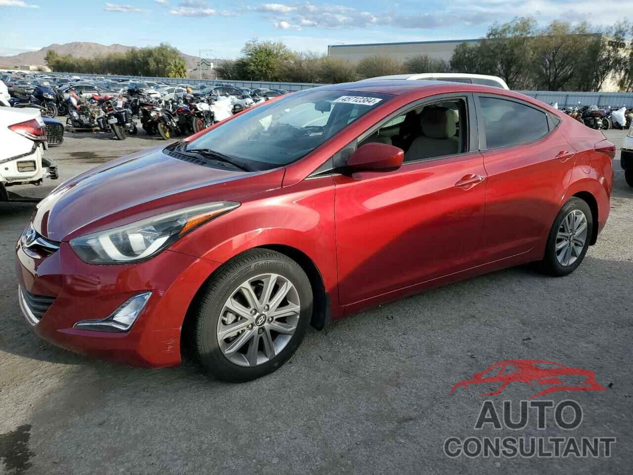 HYUNDAI ELANTRA 2016 - 5NPDH4AEXGH660765