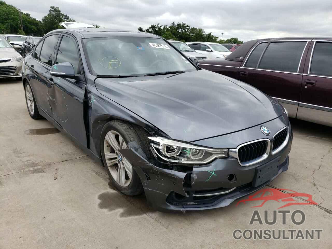 BMW 3 SERIES 2016 - WBA8E3G57GNU04883