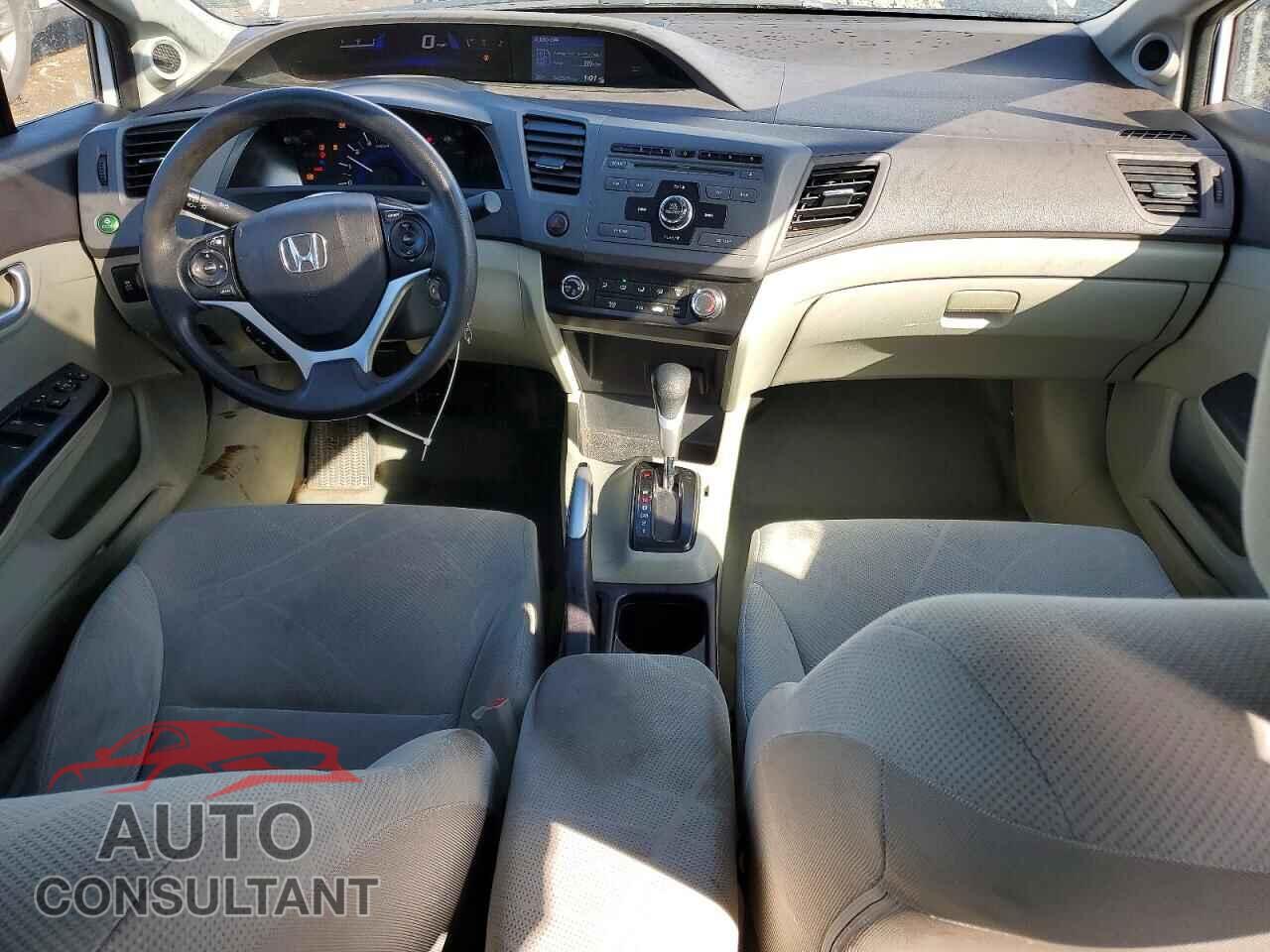 HONDA CIVIC 2012 - 2HGFB2F85CH307369