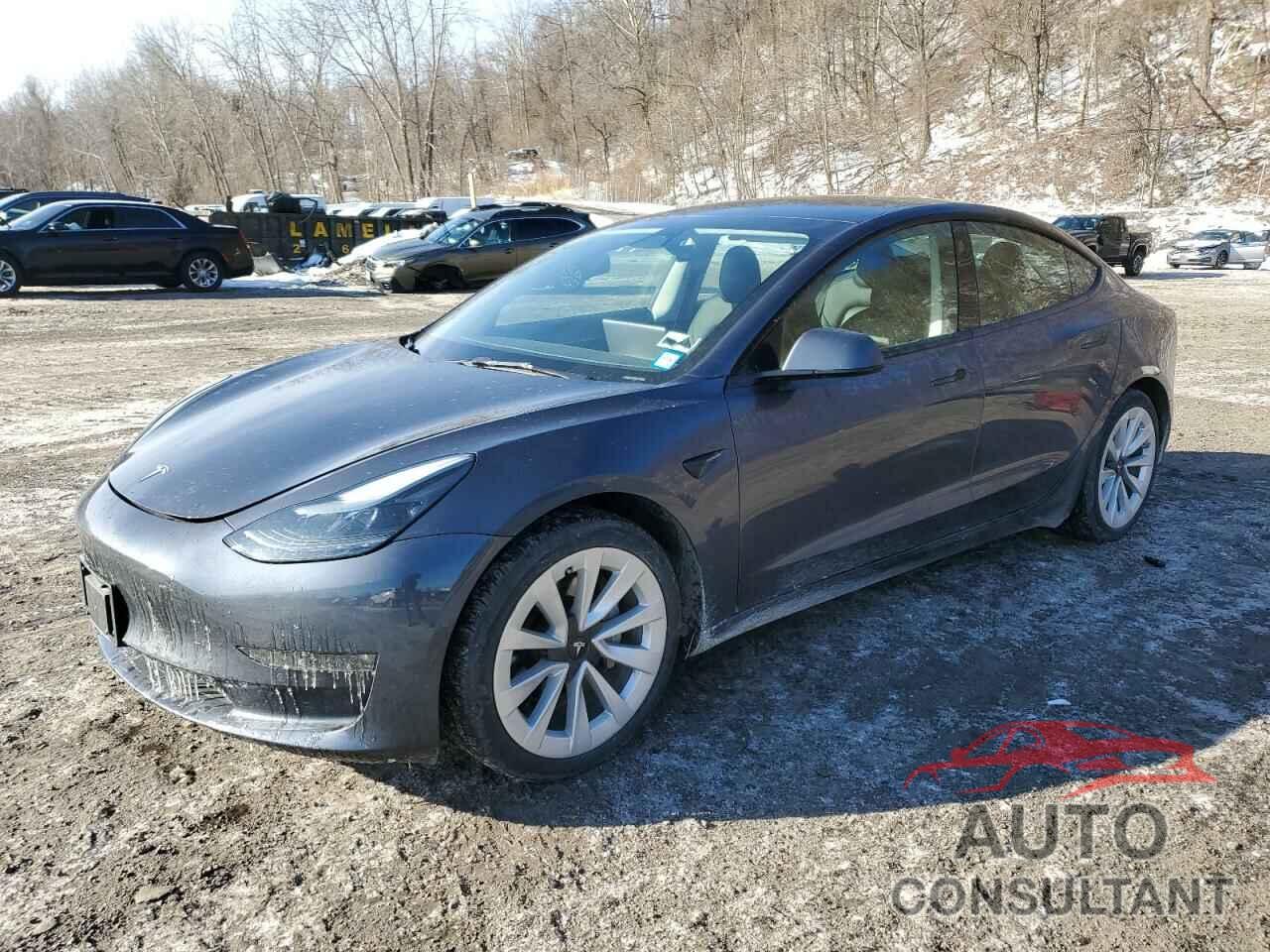 TESLA MODEL 3 2022 - 5YJ3E1EB7NF345727