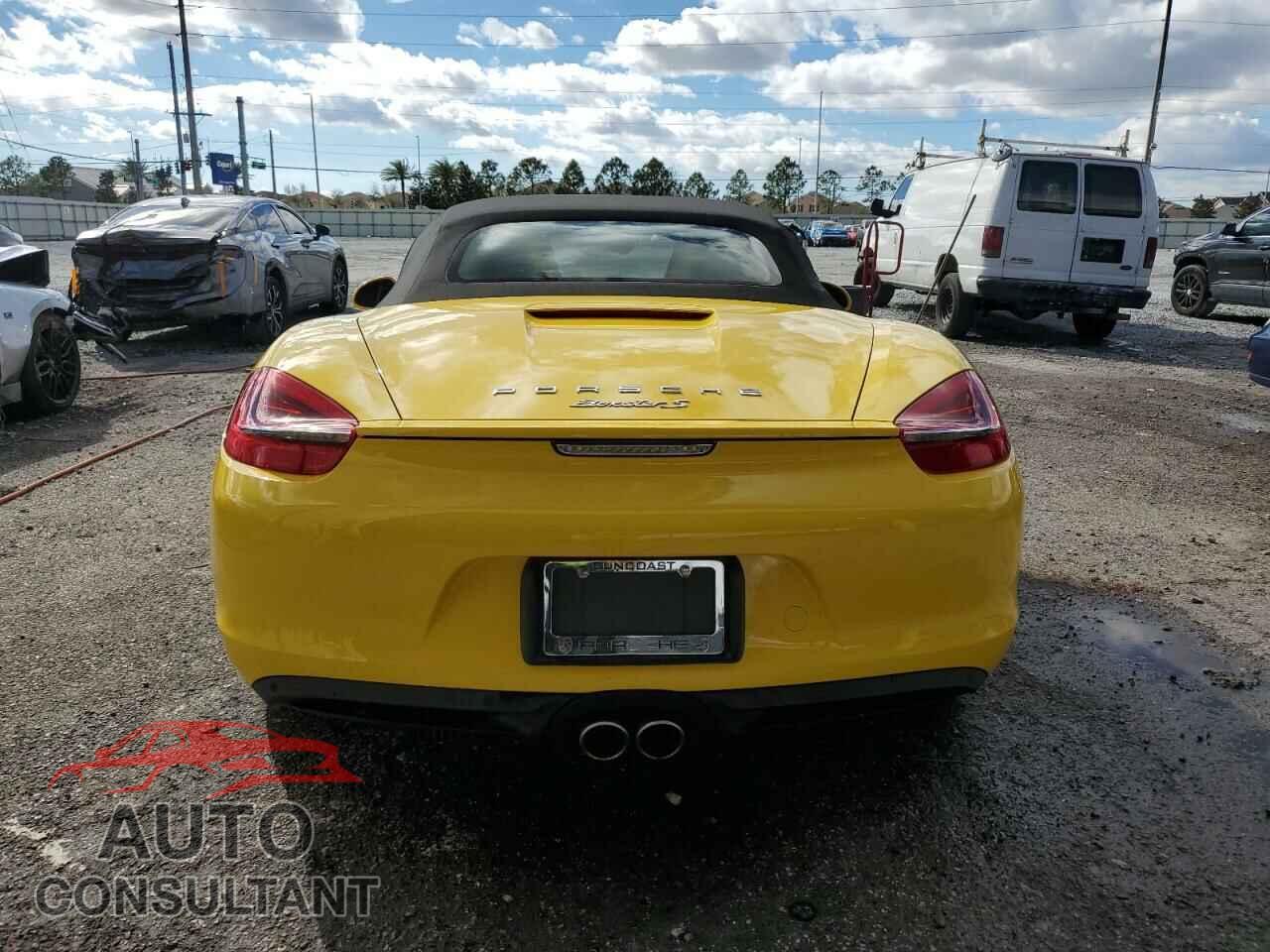 PORSCHE BOXSTER 2013 - WP0CB2A84DS132468