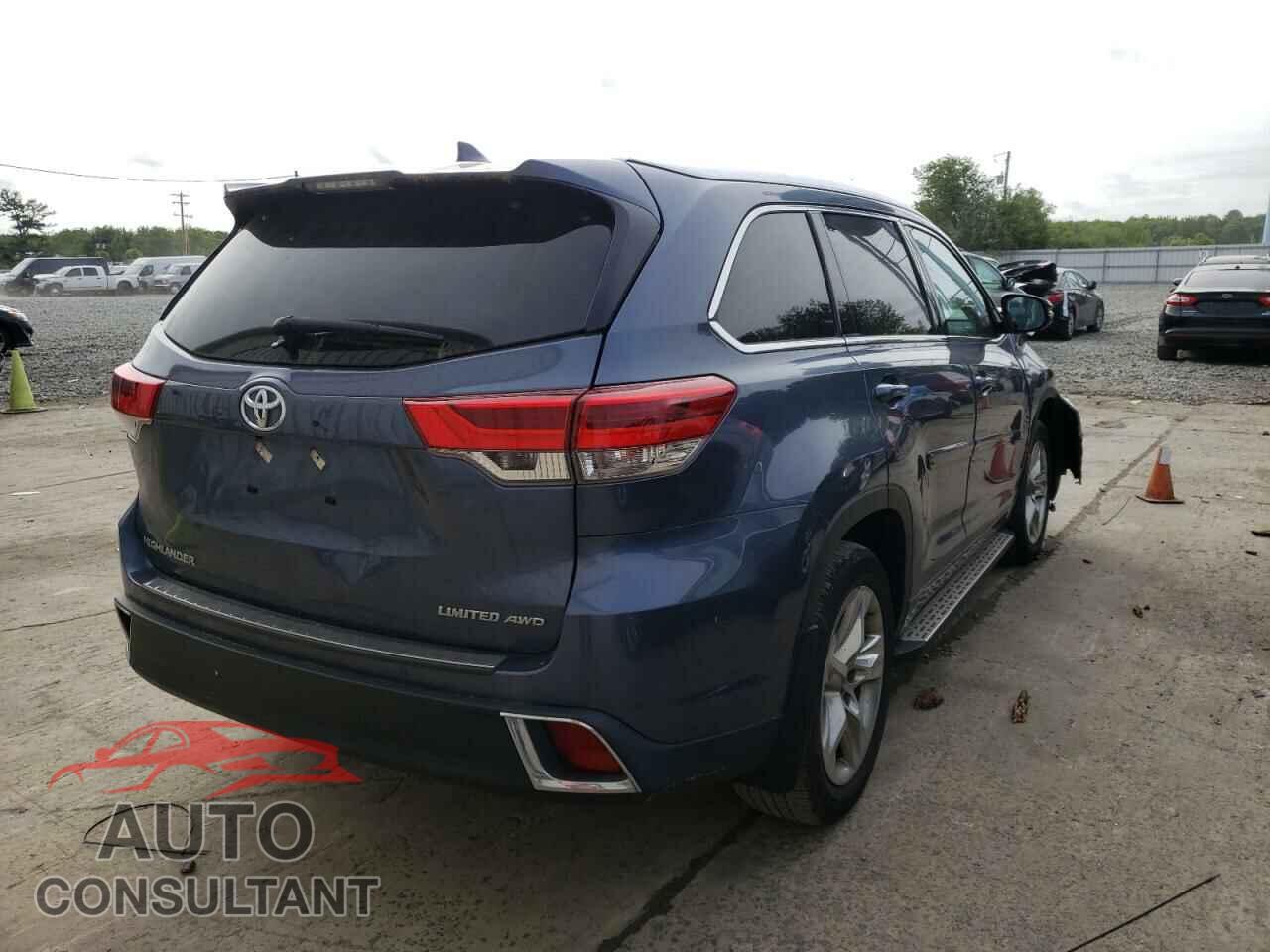 TOYOTA HIGHLANDER 2018 - 5TDDZRFH9JS893695