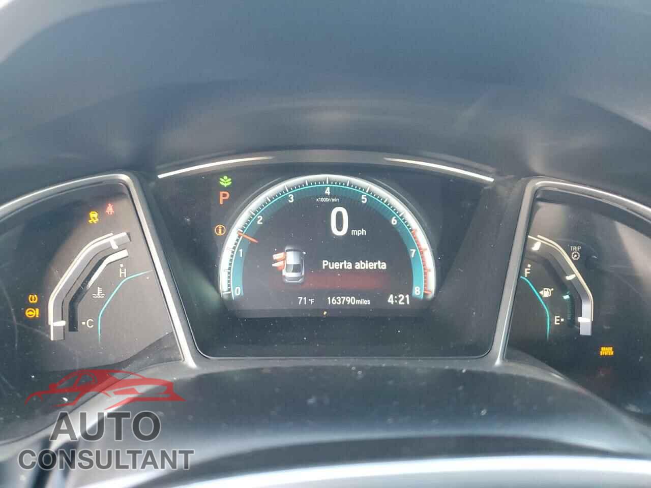 HONDA CIVIC 2018 - 19XFC1F33JE200971