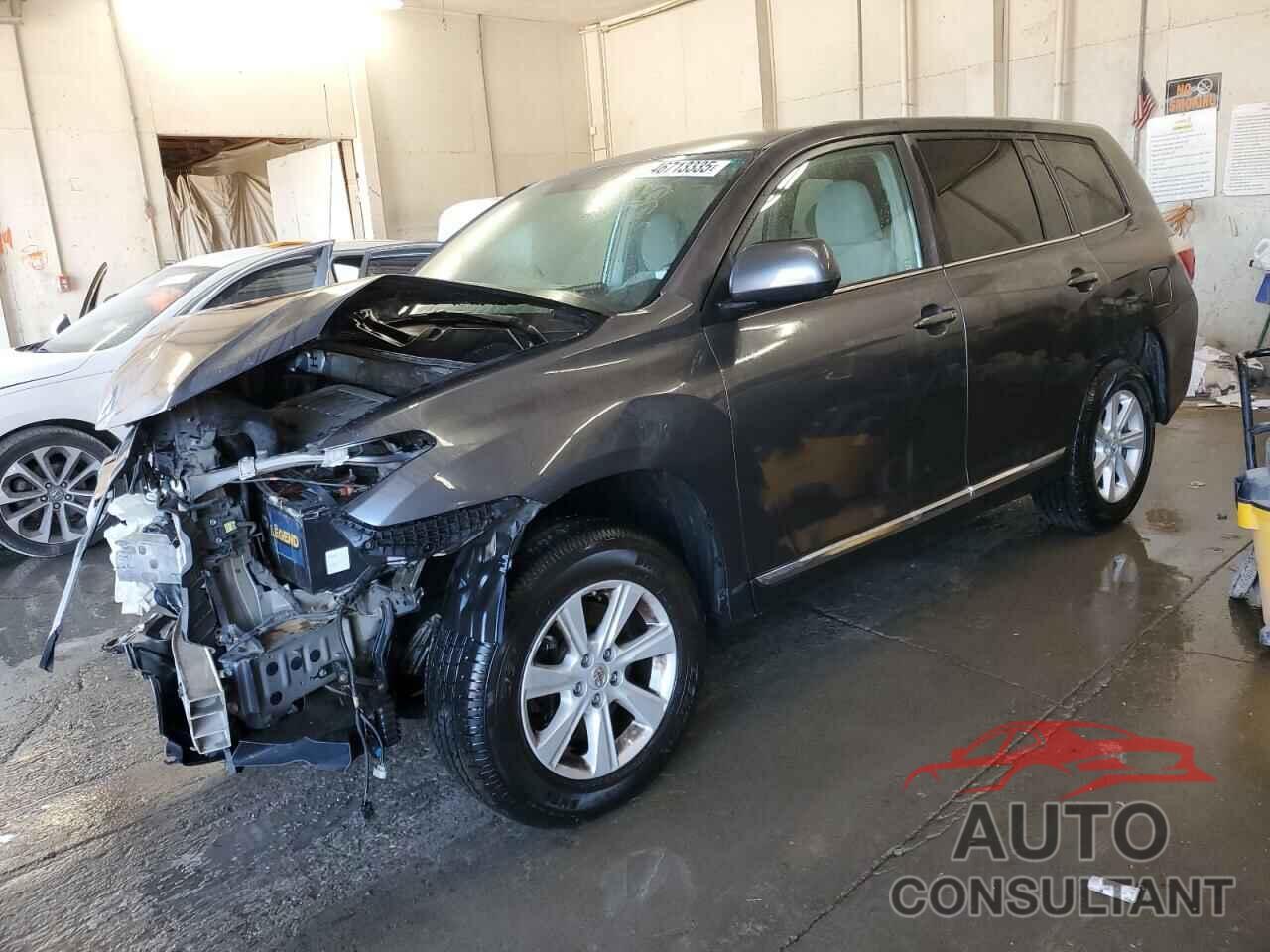 TOYOTA HIGHLANDER 2012 - 5TDBK3EH2CS111718