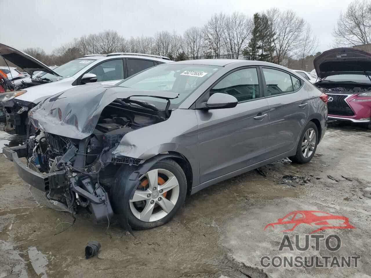 HYUNDAI ELANTRA 2019 - 5NPD74LF5KH419780
