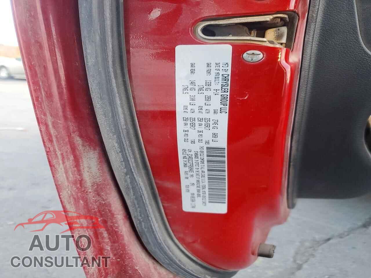 DODGE CARAVAN 2015 - 2C4RDGCG7FR509465
