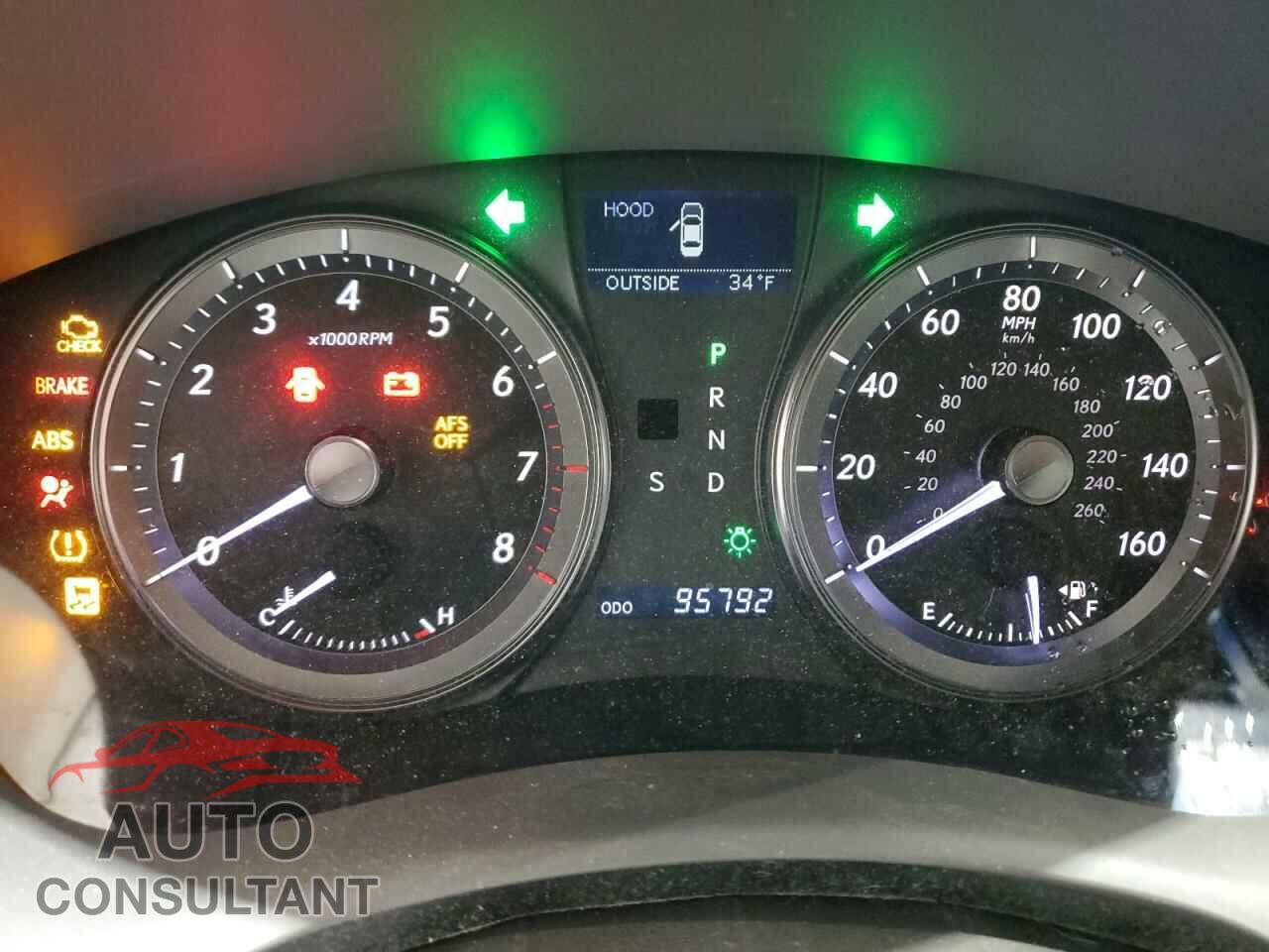 LEXUS ES350 2011 - JTHBK1EG8B2467641
