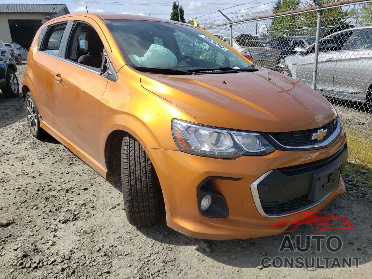 CHEVROLET SONIC 2017 - 1G1JD6SB7H4103827