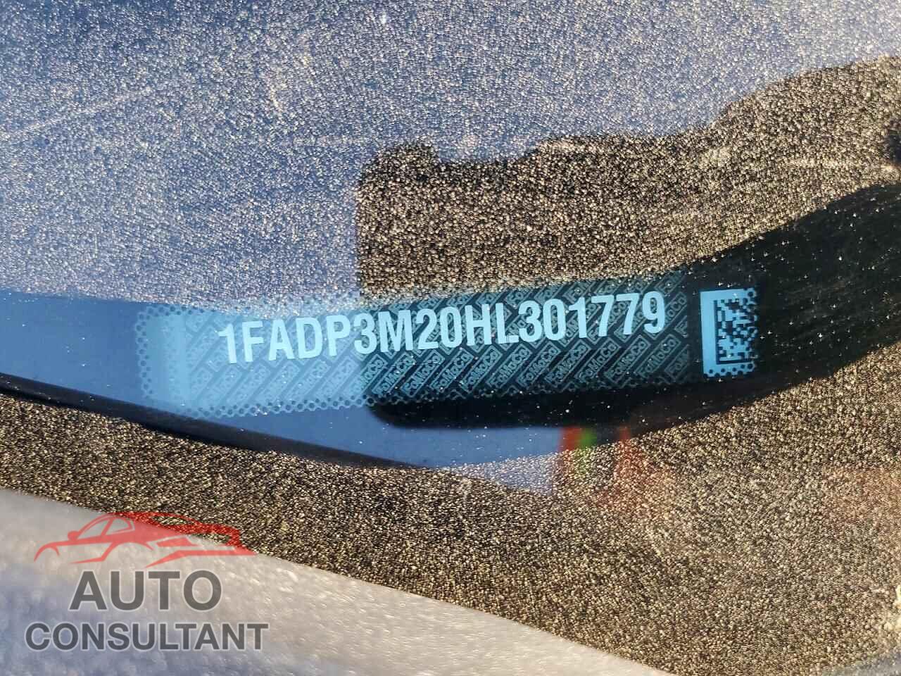 FORD FOCUS 2017 - 1FADP3M20HL301779