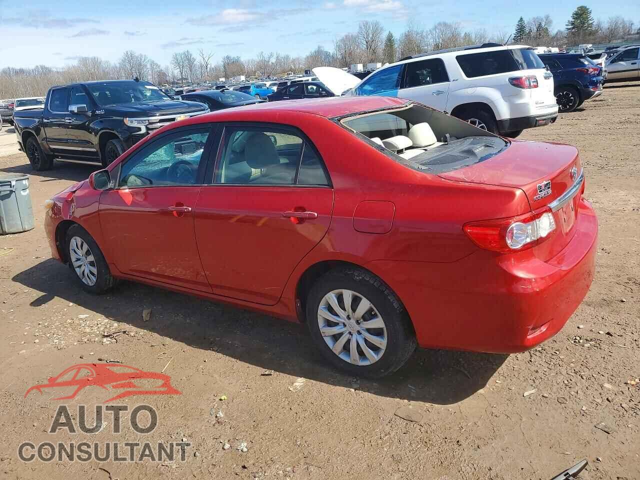TOYOTA COROLLA 2012 - 2T1BU4EE3CC916982