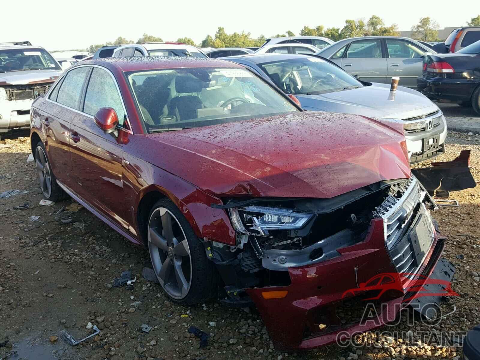 AUDI A4 2018 - WAUENAF4XJA035211