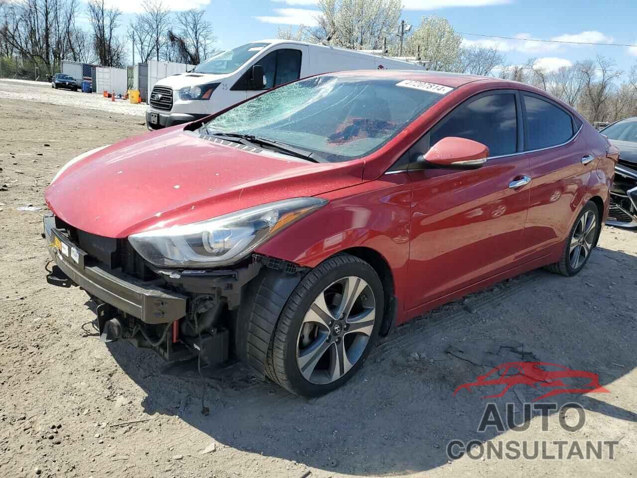 HYUNDAI ELANTRA 2016 - KMHDH4AH9GU534750