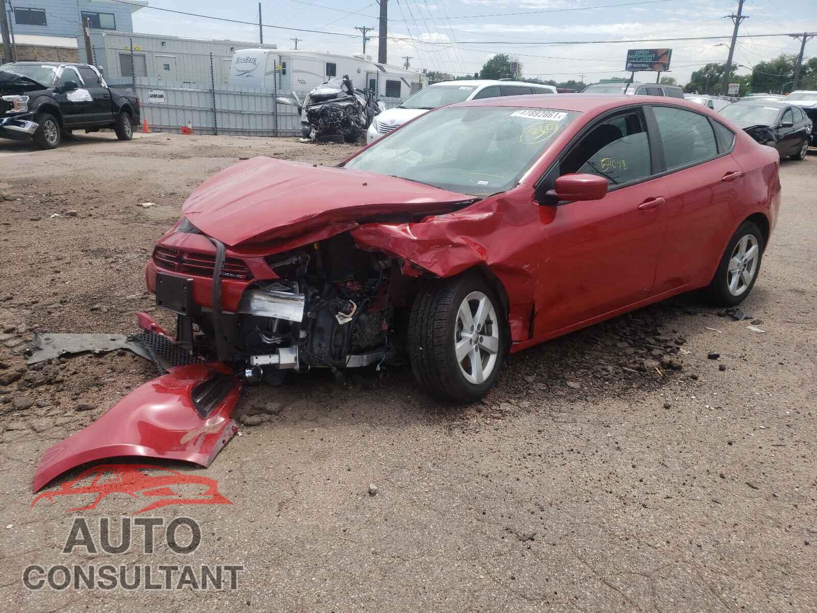 DODGE DART 2016 - 1C3CDFFA4GD803437